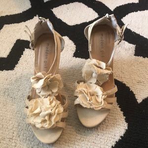 Madden girl cork wedge sandal